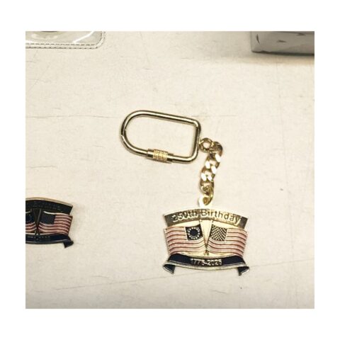 250th Birthday Keychain