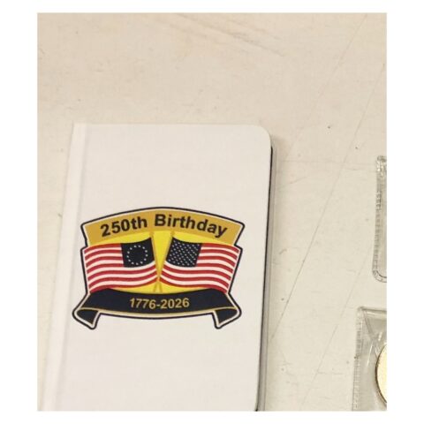 250th Birthday Notebook
