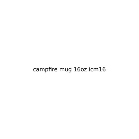 16oz Campfire Steel Mug (#ICM16)