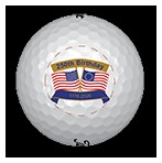 Patriotic Golf Ball