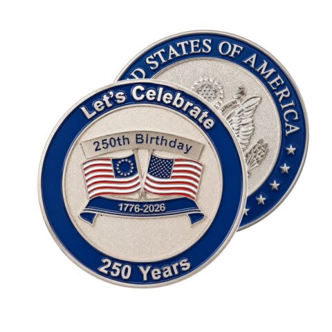 250th Anniversary Commemorative Coin - Let's Celebrate