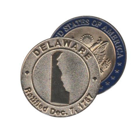 Delaware Commemorative Coin - US Seal Back