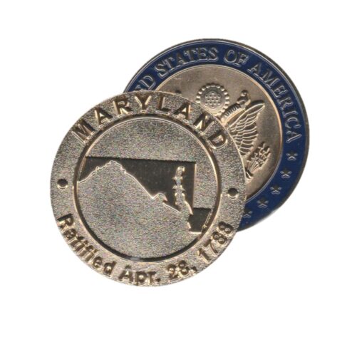 Maryland Commemorative Coin - US Seal Back