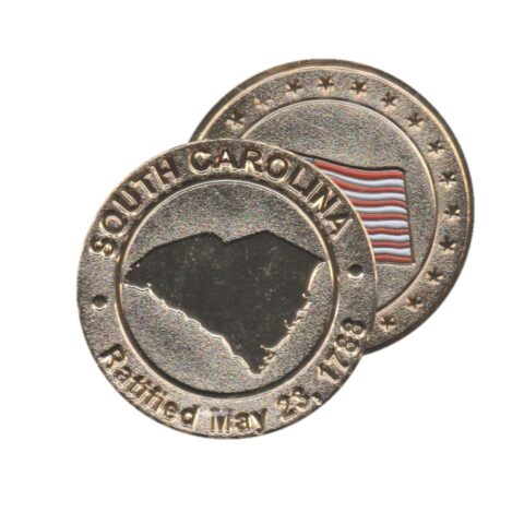 South Carolina Commemorative Coin - Flag Back