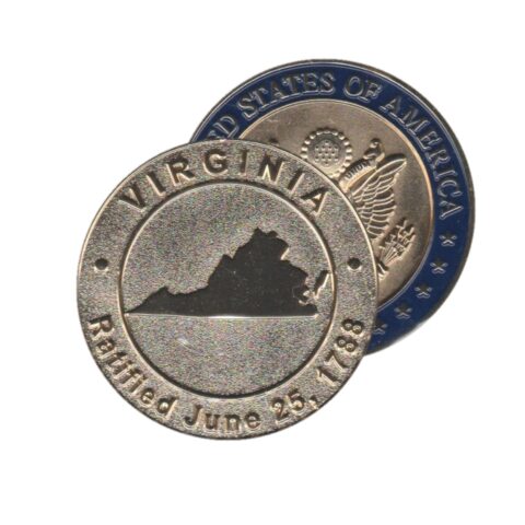 Virginia Commemorative Coin with U.S. Seal