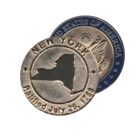 New York Commemorative Coin - US Seal Back