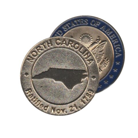 North Carolina Commemorative Coin - US Seal Back